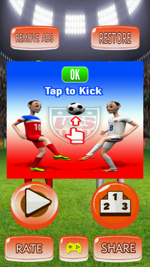 Real USA Soccer Ball Juggler截图2