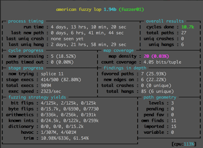 AFL fuzzing的艺术