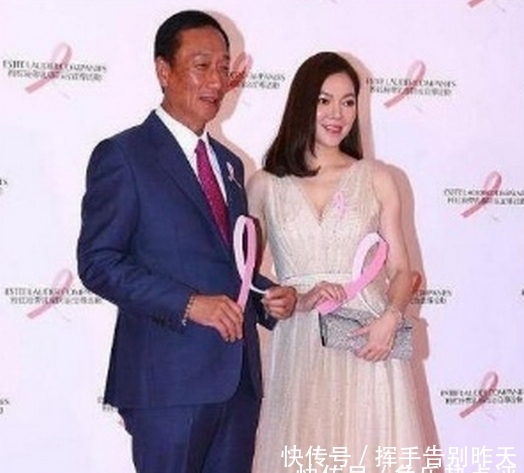 68岁富士康老板郭台铭和小24岁娇妻合照曝光