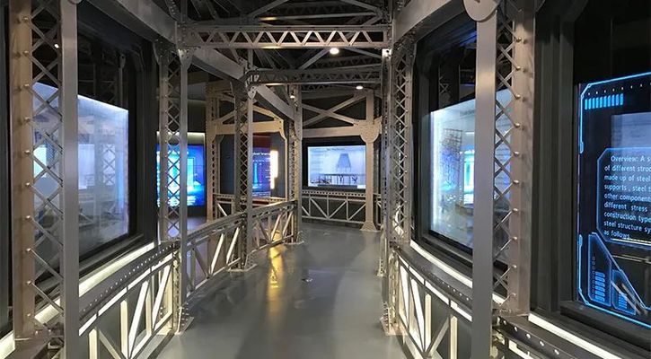 钢架结构博物馆 结构地下室施工 第1张 钢架结构博物馆 结构地下室施工 第1张