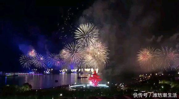 青岛迎接上合峰会,海滨绽放绚烂灯光秀,展示齐鲁大地亮丽风采!