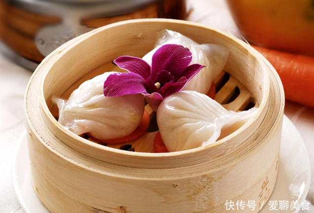 广东特色美味虾饺,原来这么简单,晶莹剔透,口感