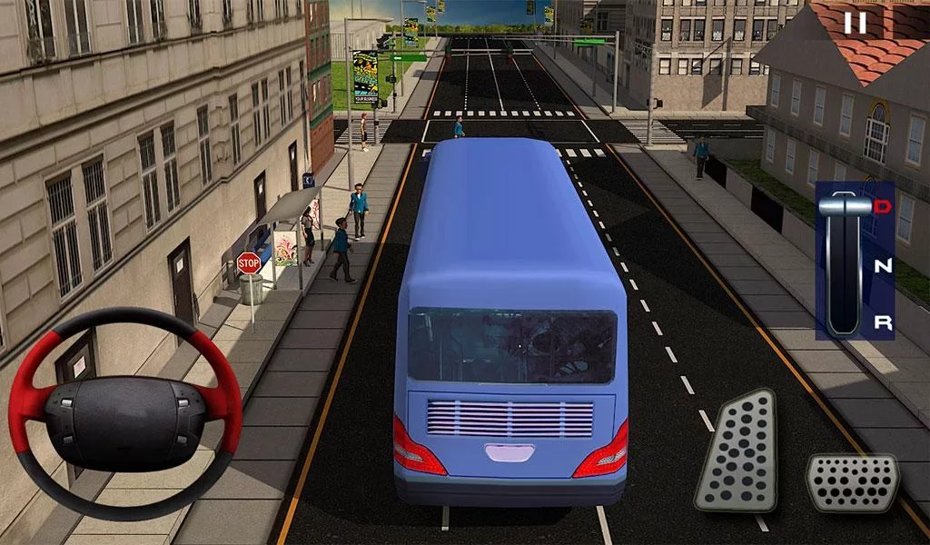 城市公交车司机3D模拟器截图11