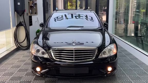 很绅士!奔驰w221 s350动感型#二手车