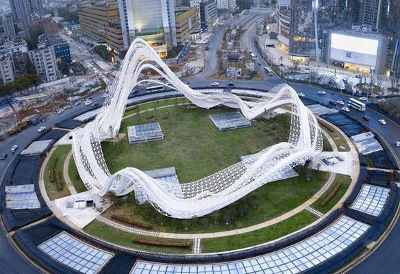 钢结构艺术品(国内最大体量的钢结构公共艺术品) 钢结构网架施工 第1张 钢结构艺术品(国内最大体量的钢结构公共艺术品) 钢结构网架施工 第1张