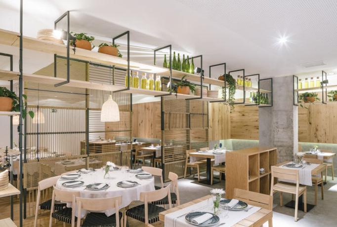 花盛日式料理店的装修与设计