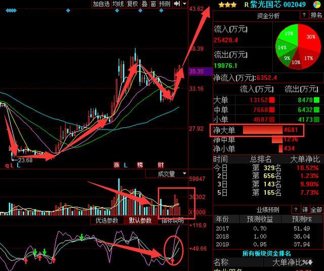 芯片概念龙头股暴跌,遭主力百亿抢筹,必九连板