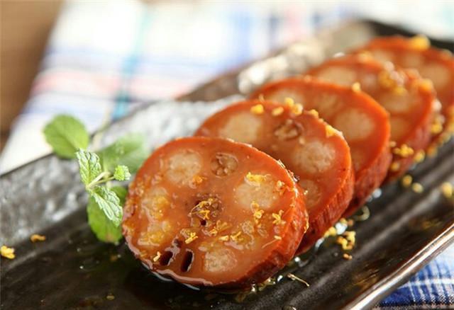 莲藕不要只炖汤了, 教你在家就能做的糯米藕, 女