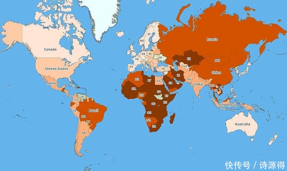 这三个国家被2019年旅行风险地图列为全球最