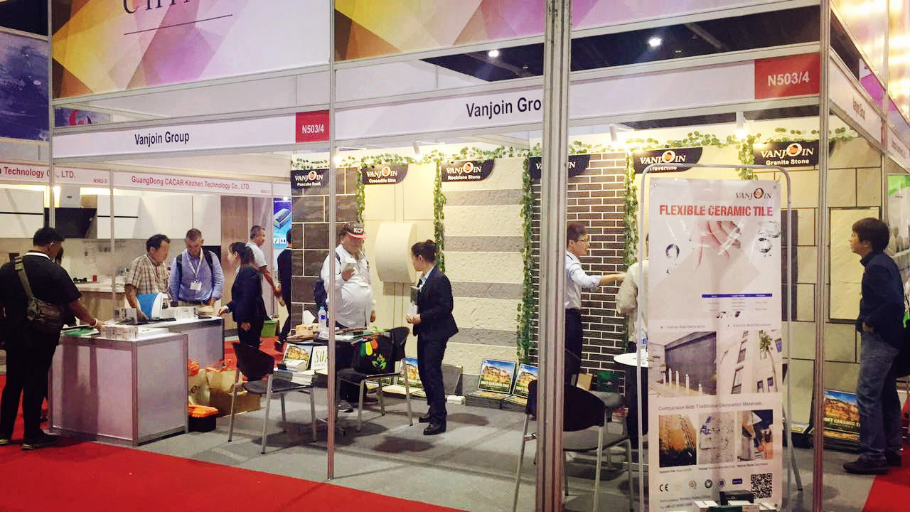 2017年泰国国际建材展,万卓软瓷火爆全场!(图2) 2017年泰国国际建材展,万卓软瓷火爆全场!(图2)