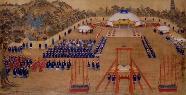 福羲国际展览艺术馆:高清古画局部放大后,局部细节鉴赏