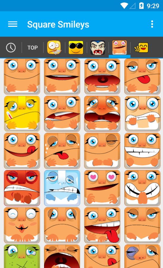 Square Smileys: squared emoji截图10