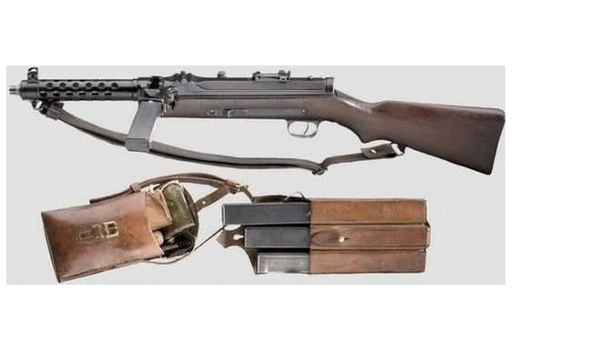 MP18系列冲锋枪,抗日战争中特种部队的配置,