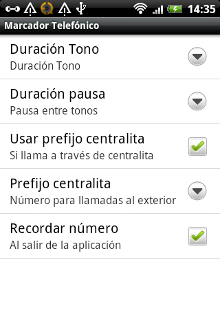 Marcador Telefonico Demo截图5