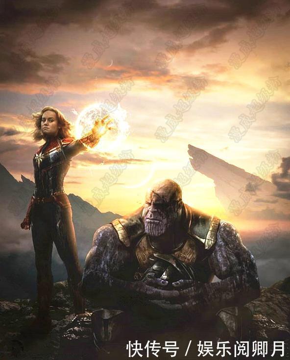 复联4灭霸被重伤完虐,看看他脸上的伤,就知道