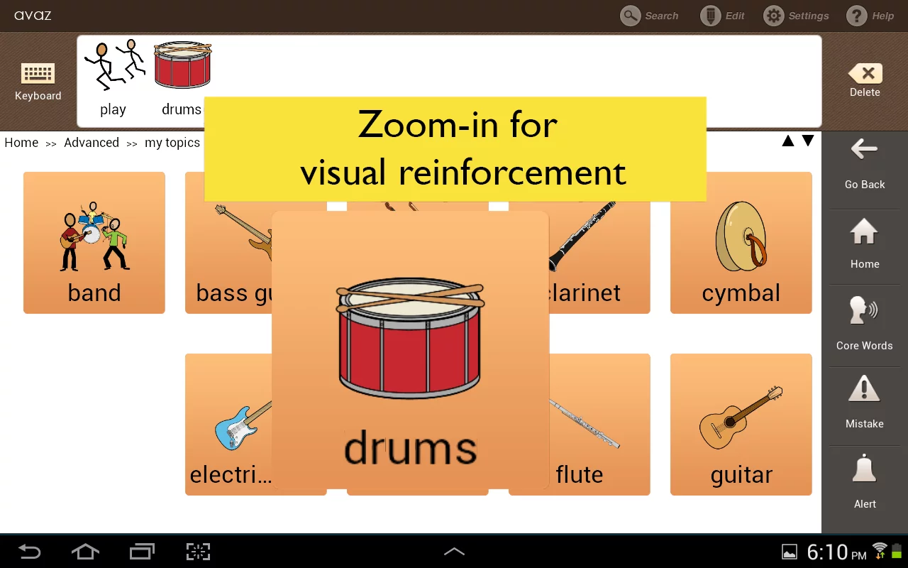 Avaz Lite - AAC App for Autism截图5