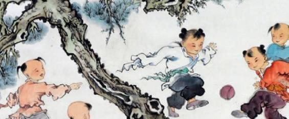 足球源于中国,宋朝是足球发展最鼎盛的时期,只