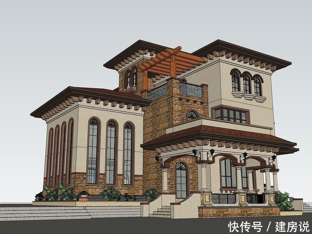 看完这款别墅设计图,你建房子一定不会乱建了
