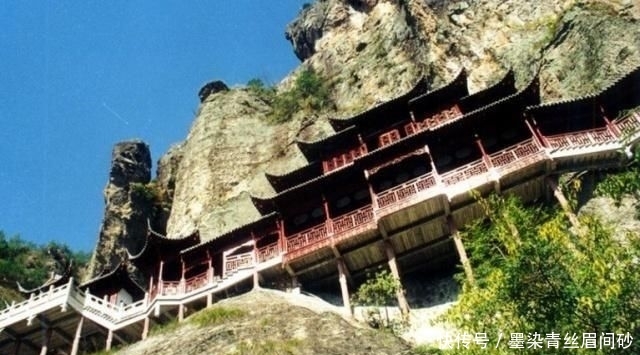 浙江最冷门景点,其中有一半悬空成为悬空寺,你