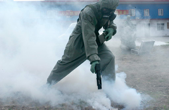 防化兵是第一次世界大战期间,各交战国为使用化学武器而开始