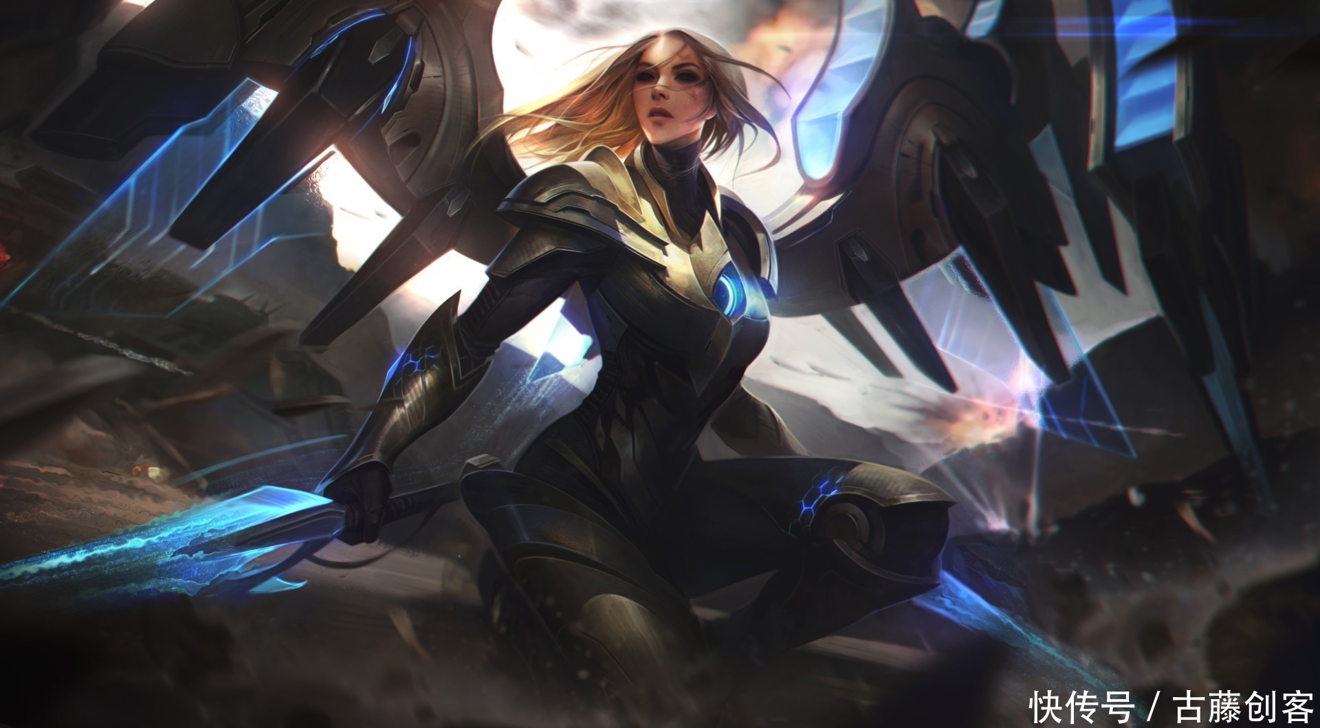 《英雄联盟》天使姐妹花迎来重做,来看新原画