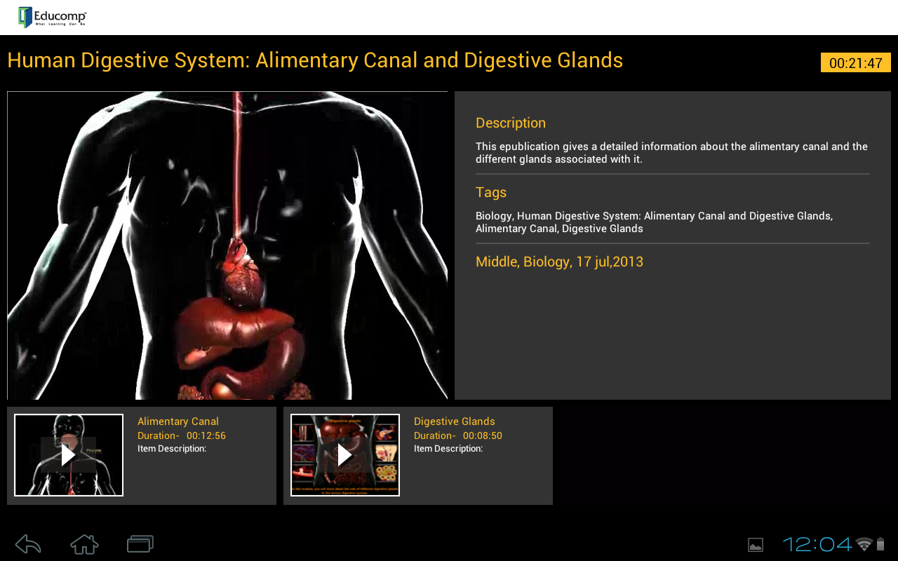 Human Digestive System截图2