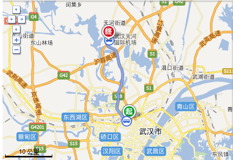 汉口火车站到天河机场乘地铁需要换乘吗?_36