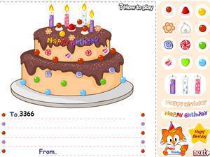DIY生日蛋糕,DIY生日蛋糕小游戏,360小游戏-3