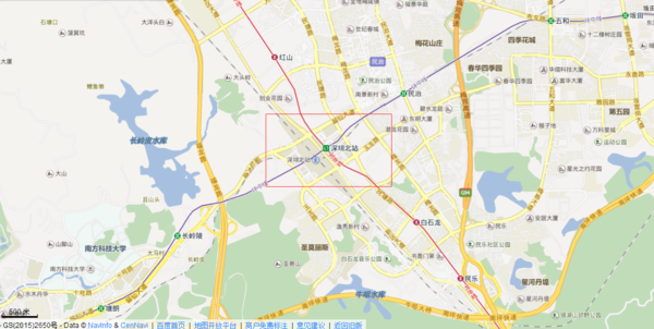 深圳北高铁站在什么位置_360问答