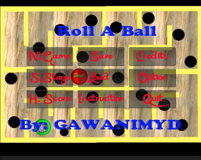 Roll A Ball by GAWANIMYD V1.1截图1