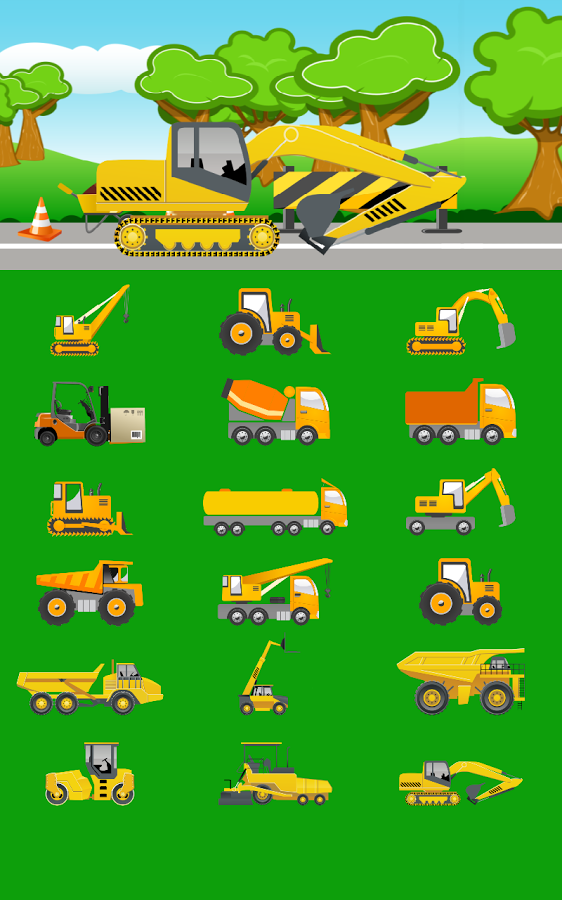 Construction Cars Free截图2