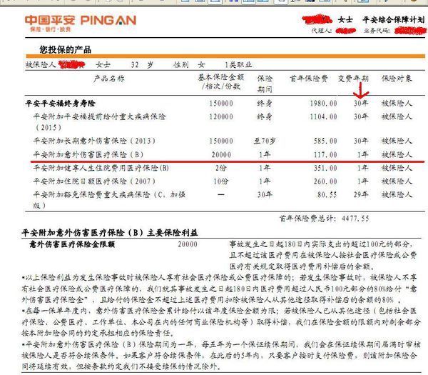 平安保险的平安福意外伤害医疗保到多少岁_3