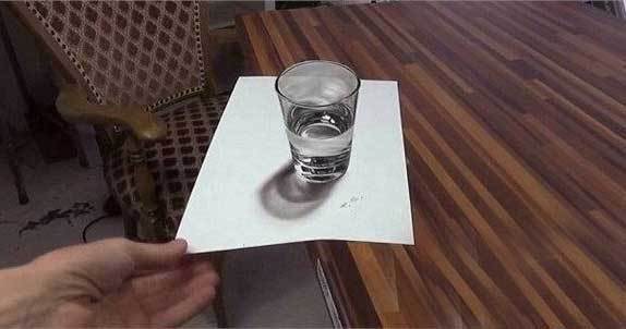 男子巧手下的3d油画,栩栩如生令人不敢相信!_图1 男子巧手下的3d油画,栩栩如生令人不敢相信!_图1