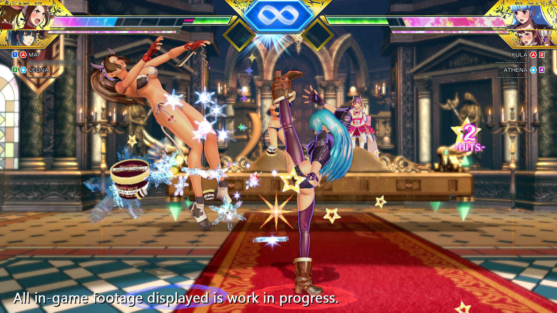 全新动作格斗游戏『snk heroines tag team frenzy』