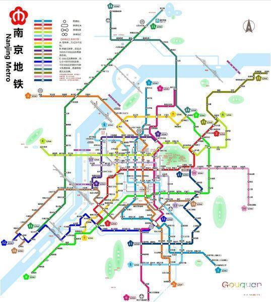 中国最新地铁里程排行，南京进入前4，重庆第6，成都第十！