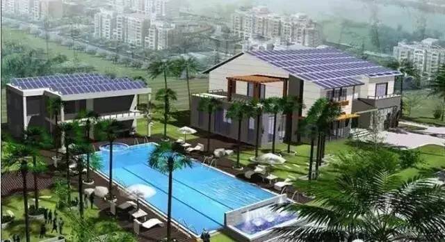 光伏屋顶效果图 钢结构框架施工 第4张 光伏屋顶效果图 钢结构框架施工 第4张