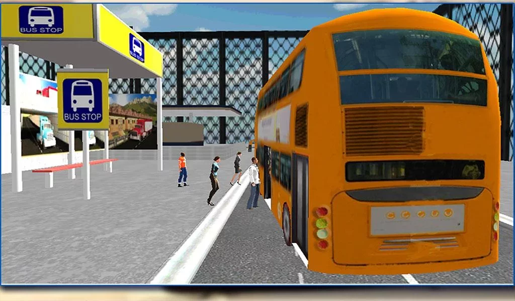 城市公交车司机3D模拟器截图10