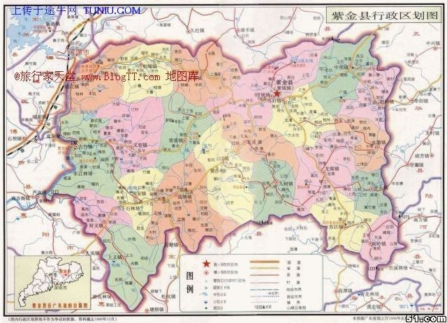 东接五华县,西与博罗县隔东江相望,西南与惠城区相接,南与惠东县相邻