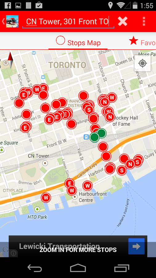 RocketMan TTC GO Transit App截图3