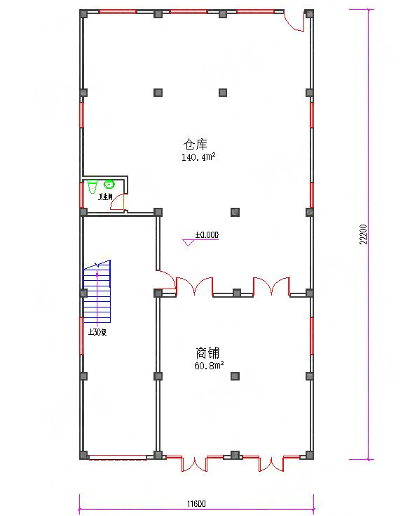 带商铺的豪华自建别墅，霸气的四层没有百万下不来