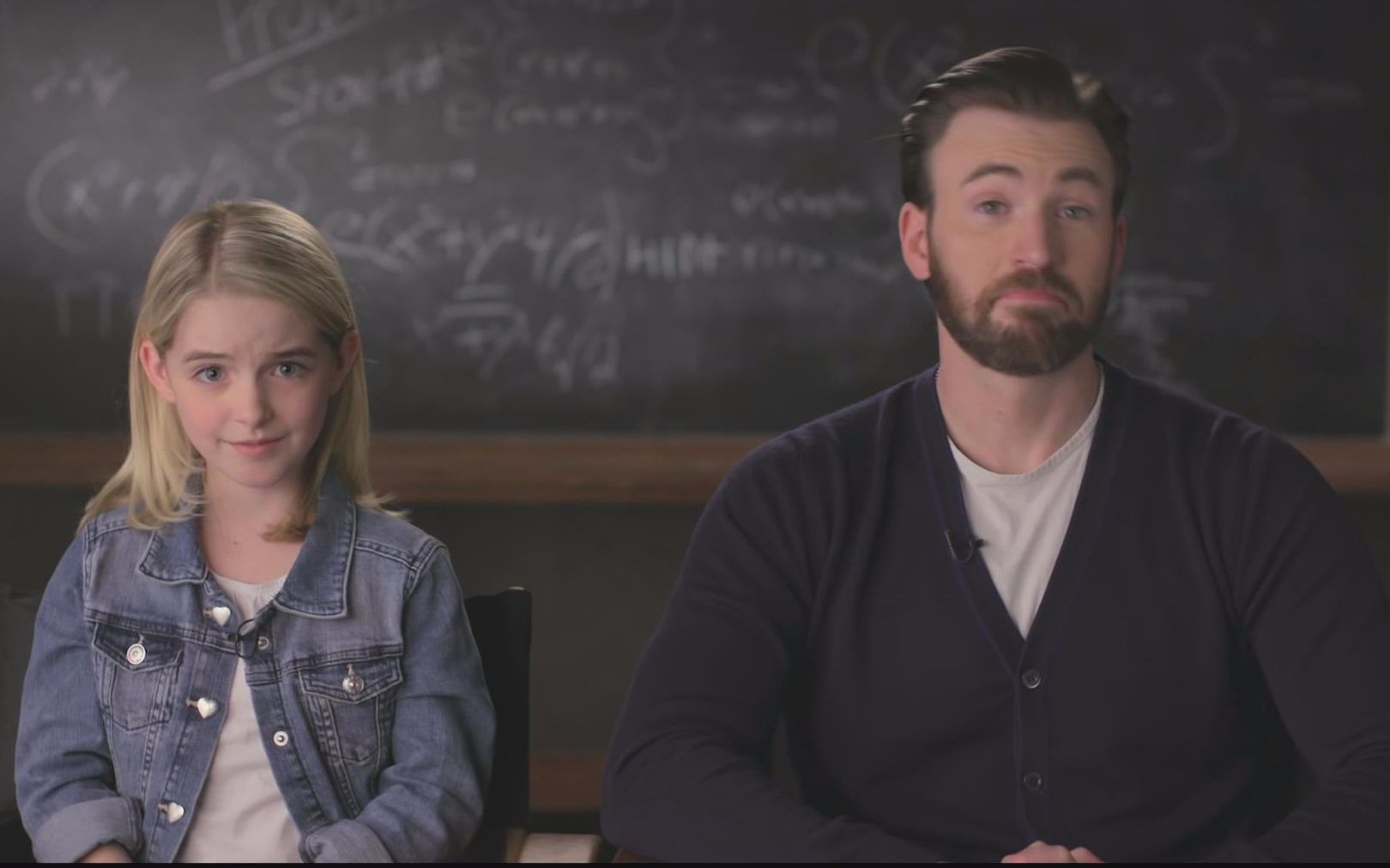 【chris evans & mckenna grace】【天才少女】gifted movie moment