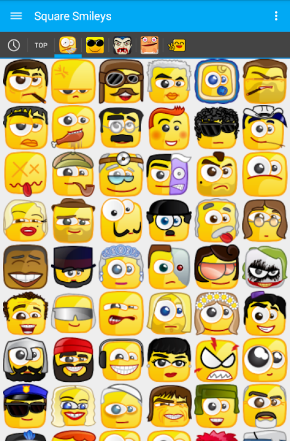 Square Smileys: squared emoji截图4