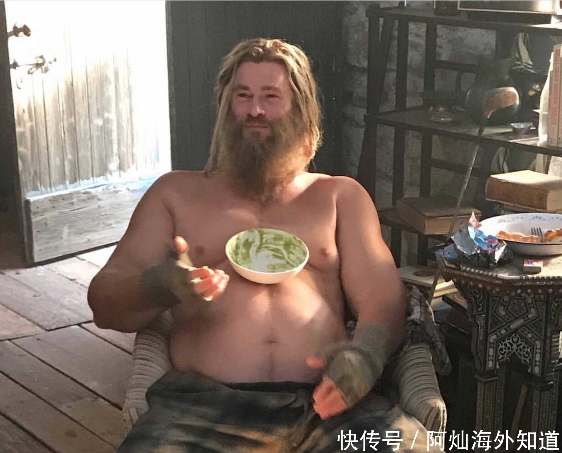 复联4雷神的胖是怎样实现的?原来是穿上了特