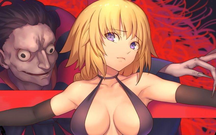 【fgo】呆毛闪闪 vs 贞德吉尔lily-360视频