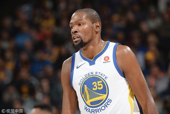 杜兰特对飙利拉德轰28+9+5 生涯总分超斯托克