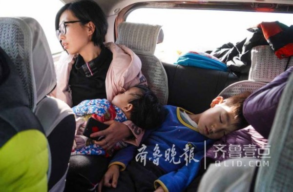 实拍:漫漫两千里,从内蒙古到山东,携家老小回家过年