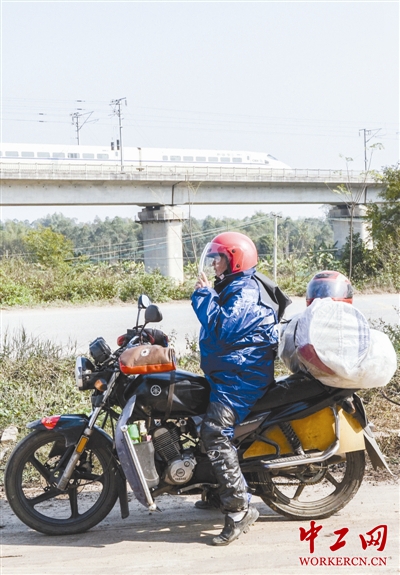 【新春走基层】摩骑千里返乡路