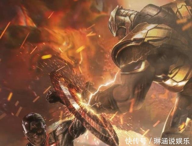 《复联4》概念海报美队鱼鳞装致敬漫画,黑豹化