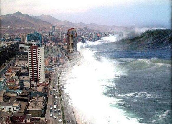 世界上最大的海啸,智利大海啸肆虐整个太平洋