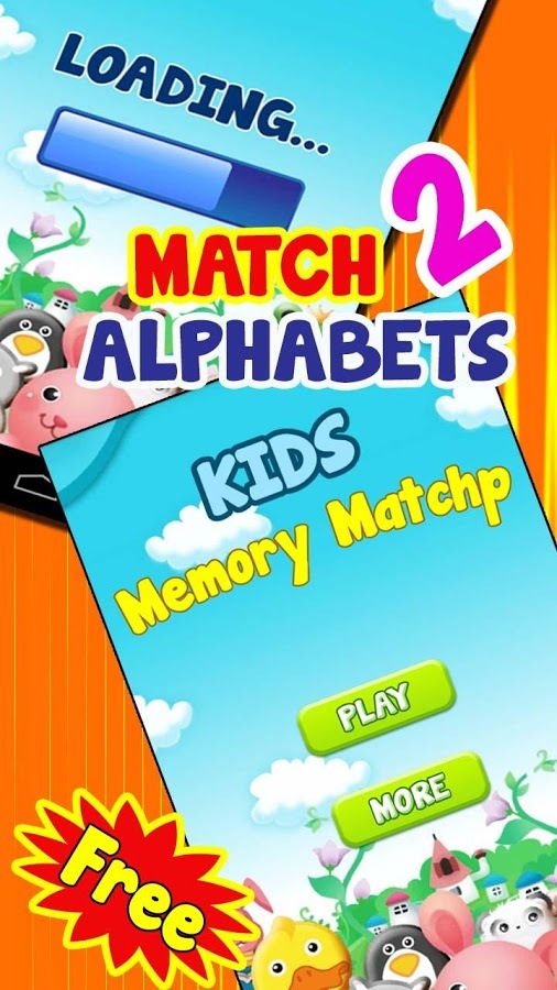 Memory Matches-Arabic alphabet截图1